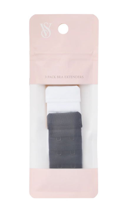 Extensores de brasier Victoria Secret  con ganchos y ojales 2